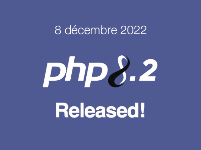 PHP 8.2 est sorti